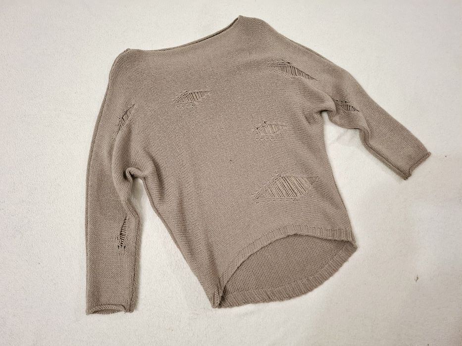 Sweter, złota nitka - rozm. S/M
