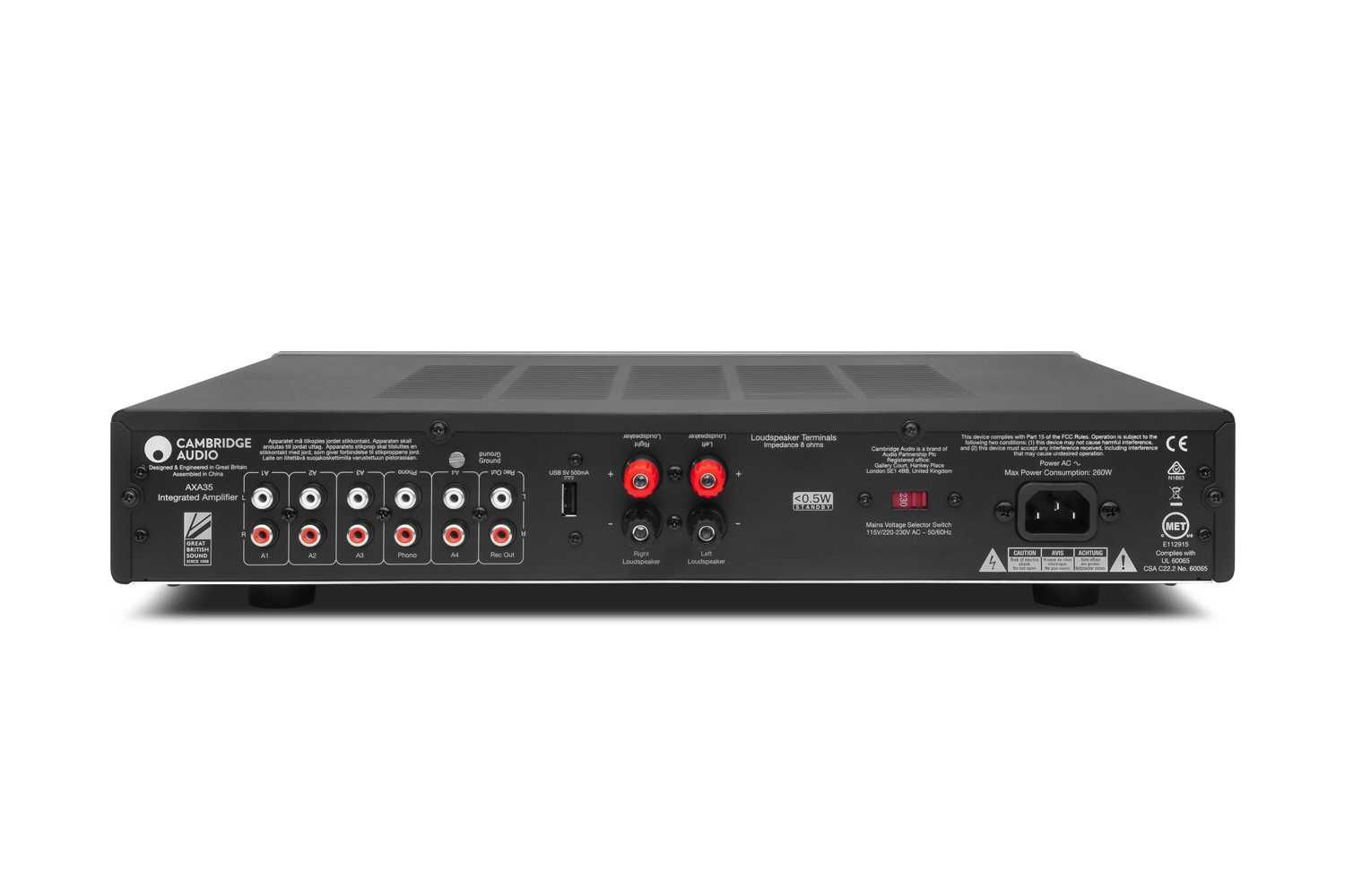 Cambridge Audio AXA35 -  zintegrowany wzmacniacz stereo