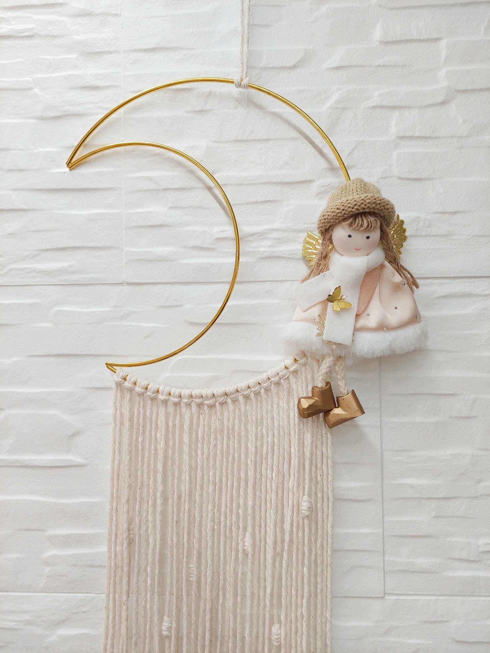Lua com Zaurita em macramé | NOVO |