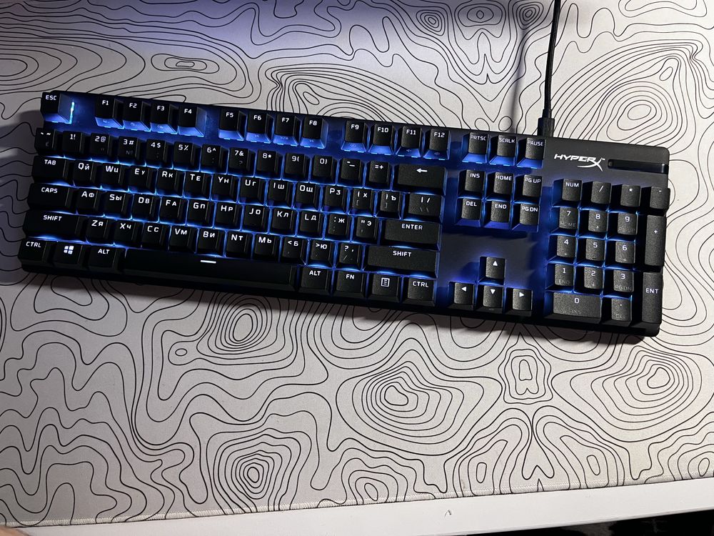 Клавиатура HyperX Alloy Origins Aqua