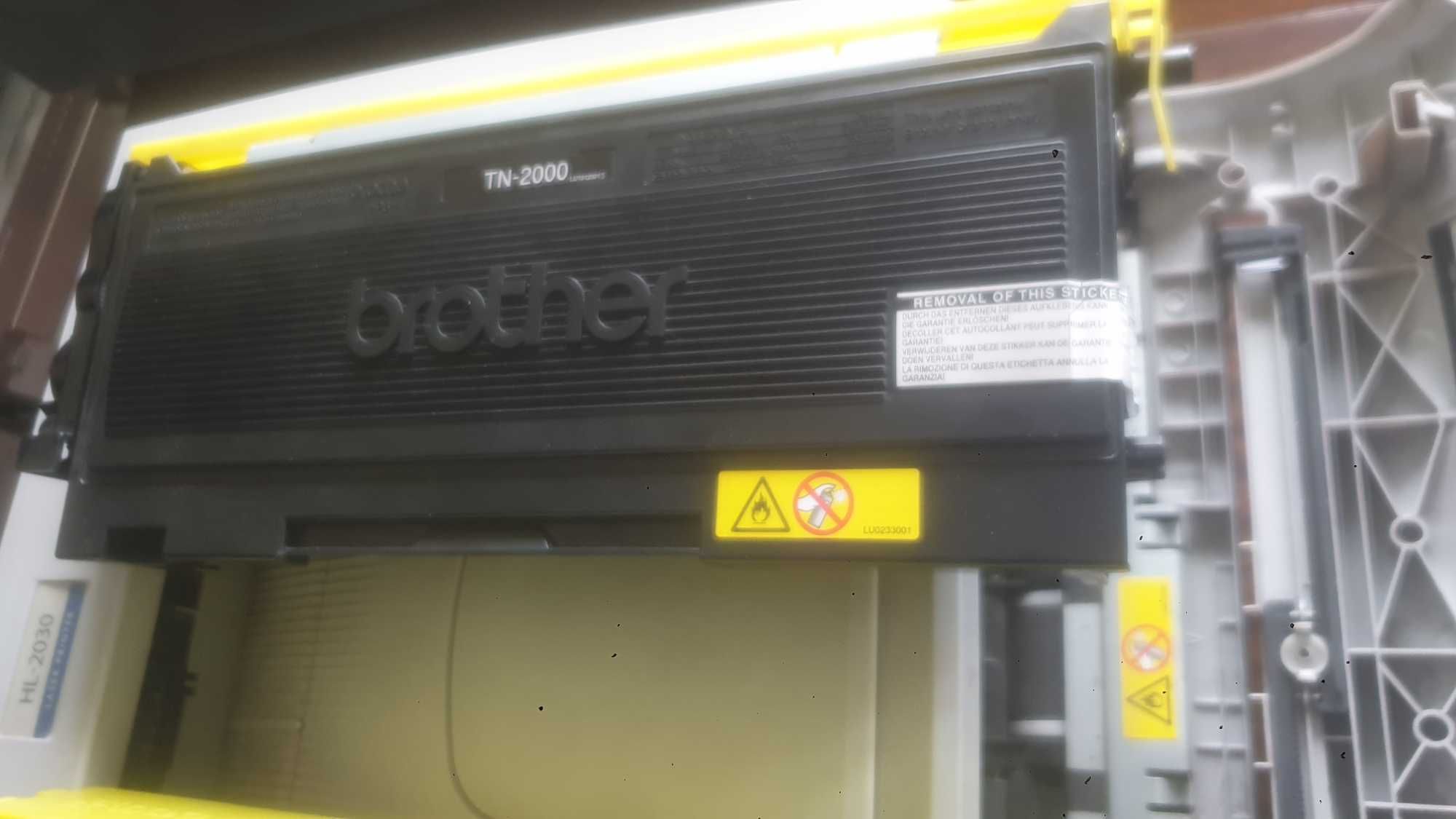 Drukarka Brother HL 2030 laserowa gratis toner BrotherTN 2000