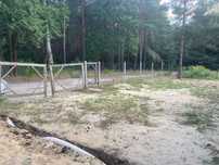 Ogrodzenie budowlane oddam za darmo 24m