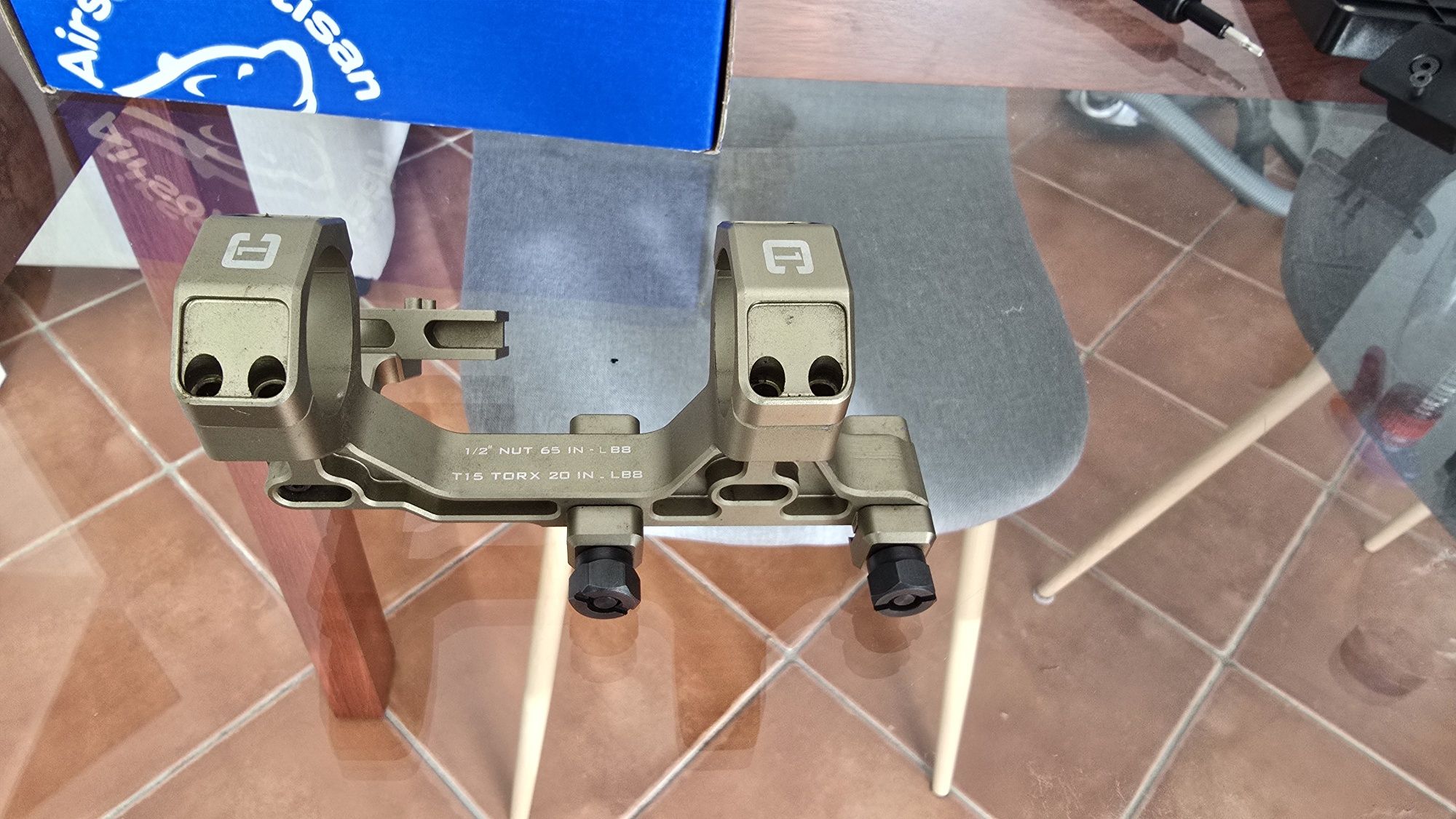 Mount para LPVO com mount offser Airsoft Artisan