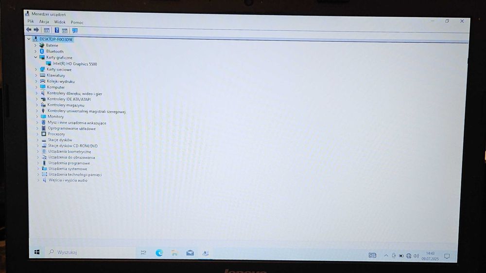 A137] Laptop Lenovo B50-80 i5-5200U 8GB3 256GB SSD bateria Win10