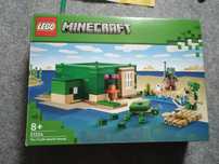 LEGO Minecraft 21254 Domek na plaży żółwi