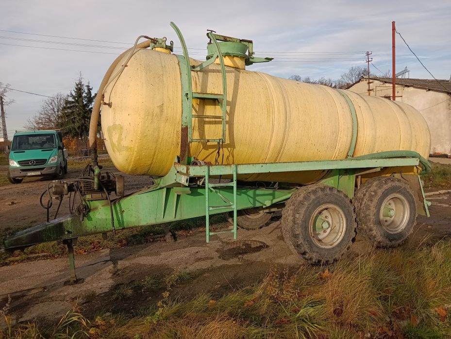 Beczkowóz fortschritt hts 10000l beczka asenizacyjne szambiarka