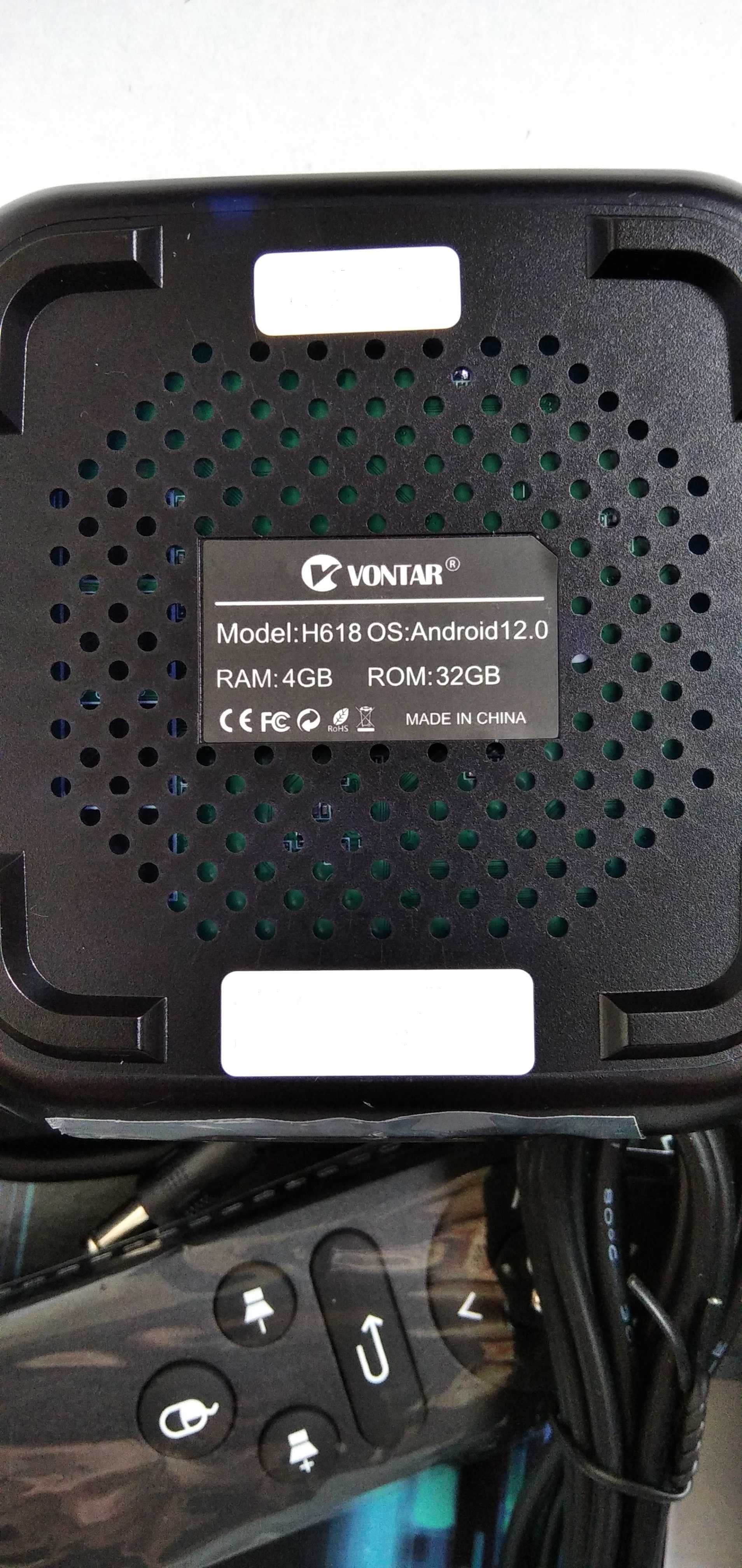 ТВ бокс приставка VONTAR H618 4/32 GbAndroid 12 TV Box Allwinner H618