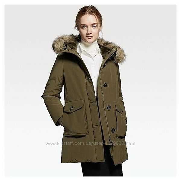 Жіноча гібридна парка на пуху uniqlo WOMEN ULTRA WARM DOWN JACKET XXS