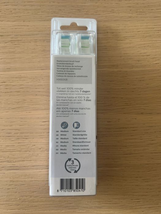 Koncowki do szczoteczki Philips Sonicare oryginalne