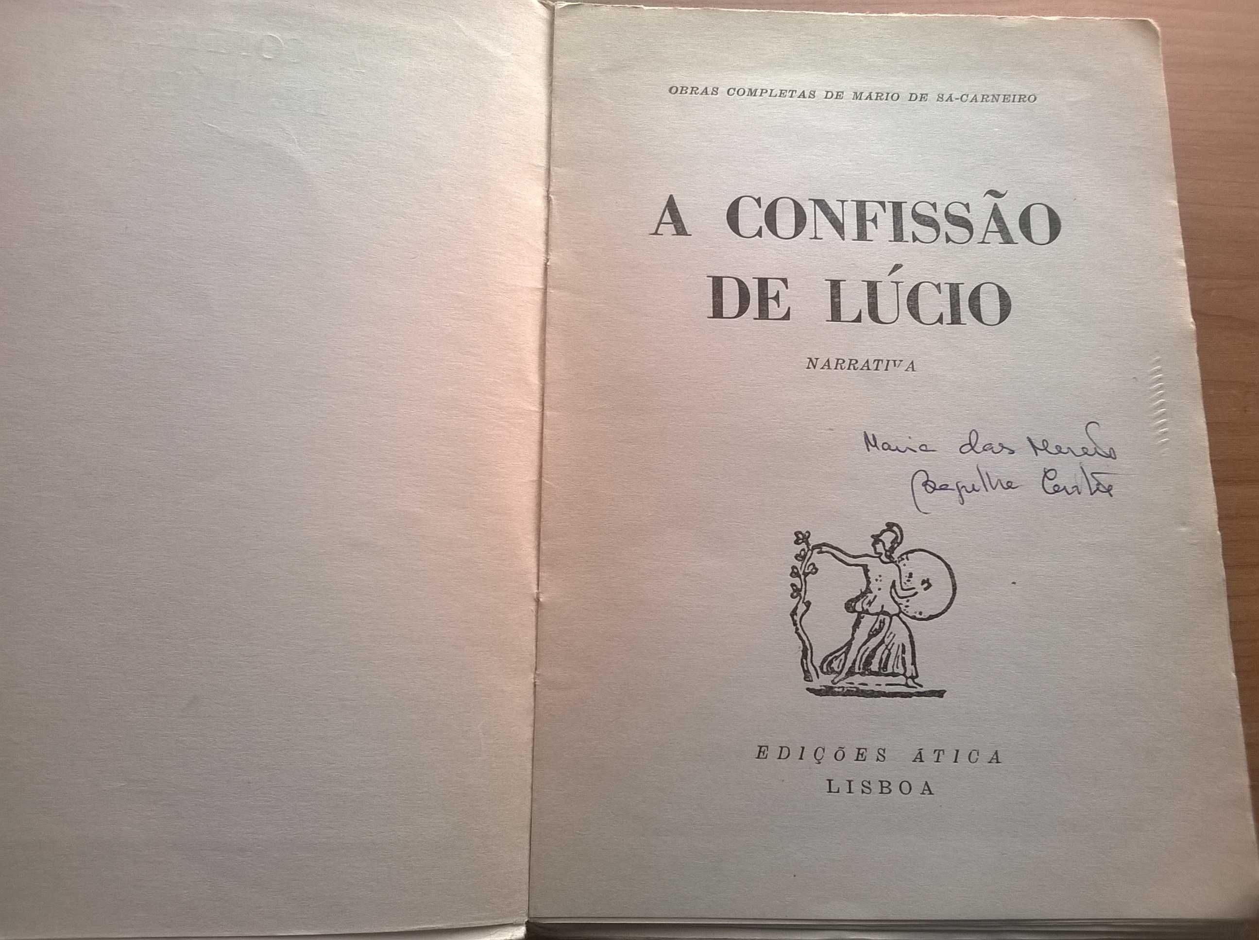 "A Confissão de Lúcio" - Mário de Sá-Carneiro