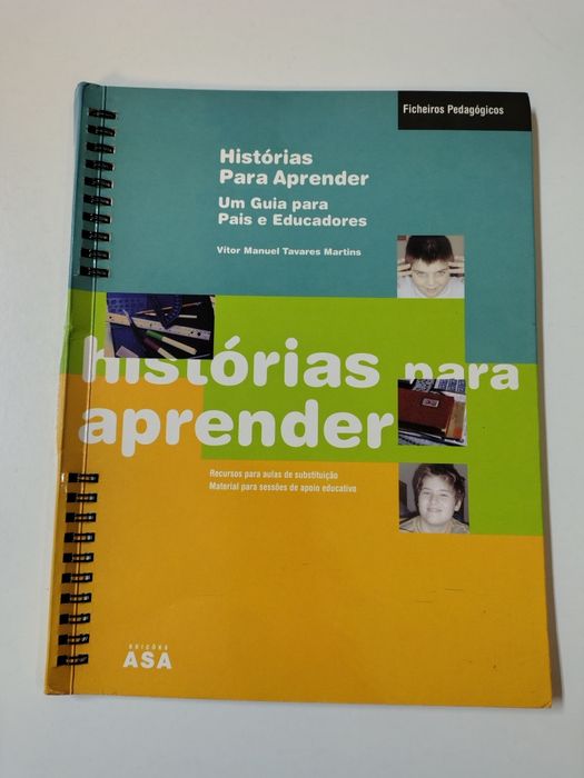 istórias Histórias para aprender, de Vítor Manuel Tavares Martins