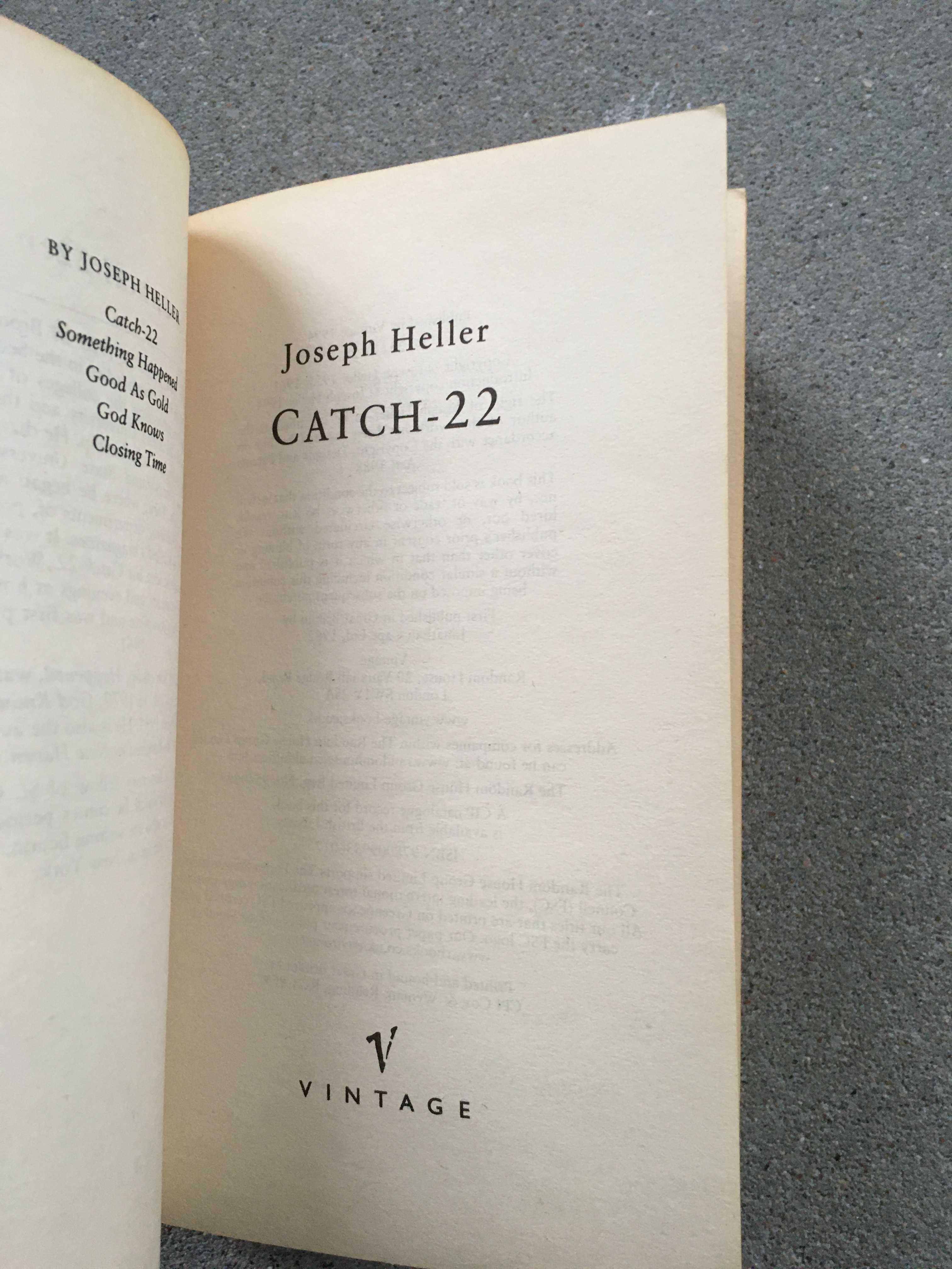 Paragraf 22 Catch 22 Joseph Heller język angielski stan bardzo dobry