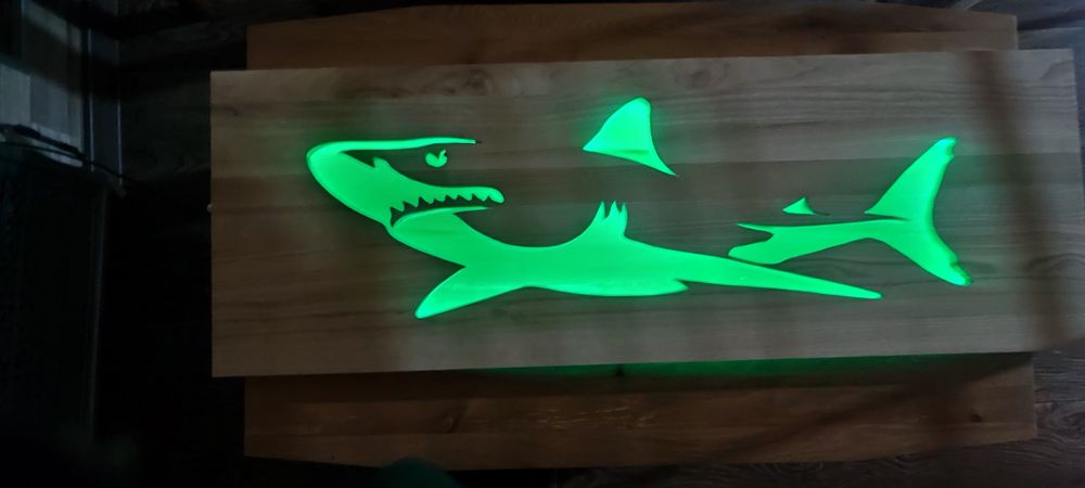 Світильник Акула