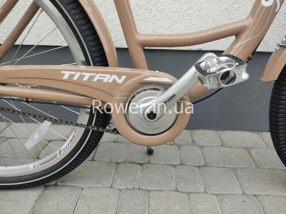 Велосипед дамка з корзиною Titan Bergamo 26 NX 3 sp 2024 Рама-17" late