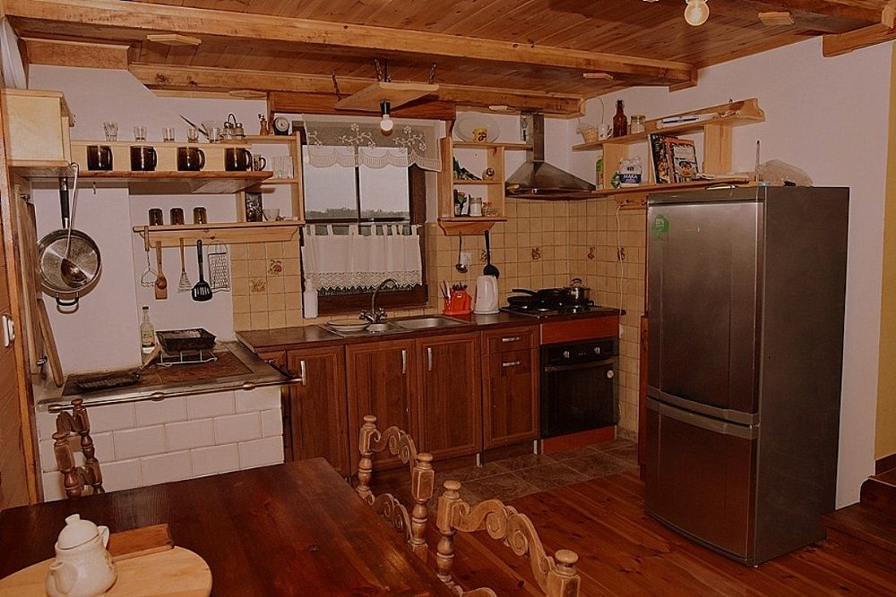 Drewniany domek z piernika - dom domek do wynajęcia