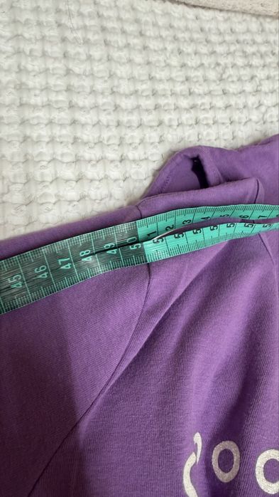 H&M fioletowa koszulka duch halloween dynia 134/140 9/10l modna