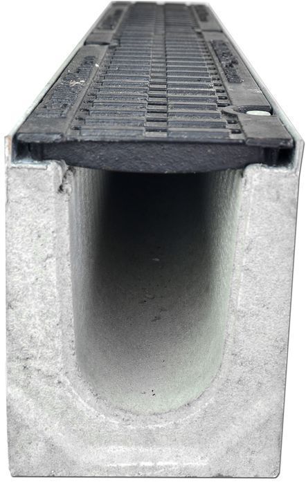 Kanał Odwodnienie  DN100 H210 D400 21x16cm korytko beton ruszt żeliwo