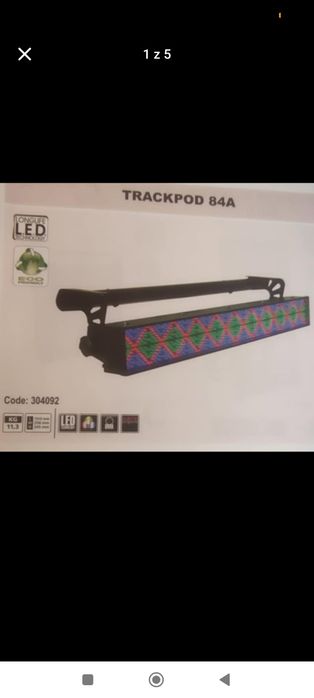 Lampy sceniczne Trackpod 84