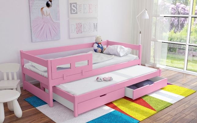 Nowe łóżko TOMMY, kolory do wyboru- materace + szuflady GRATIS