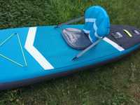 Pompowa deska kajak do pływania SUP Paddle-Board+siedzisko wiosło Demo