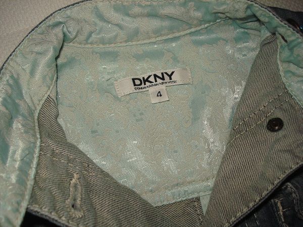 Casaco de Ganga DKNY - tam. 4 anos