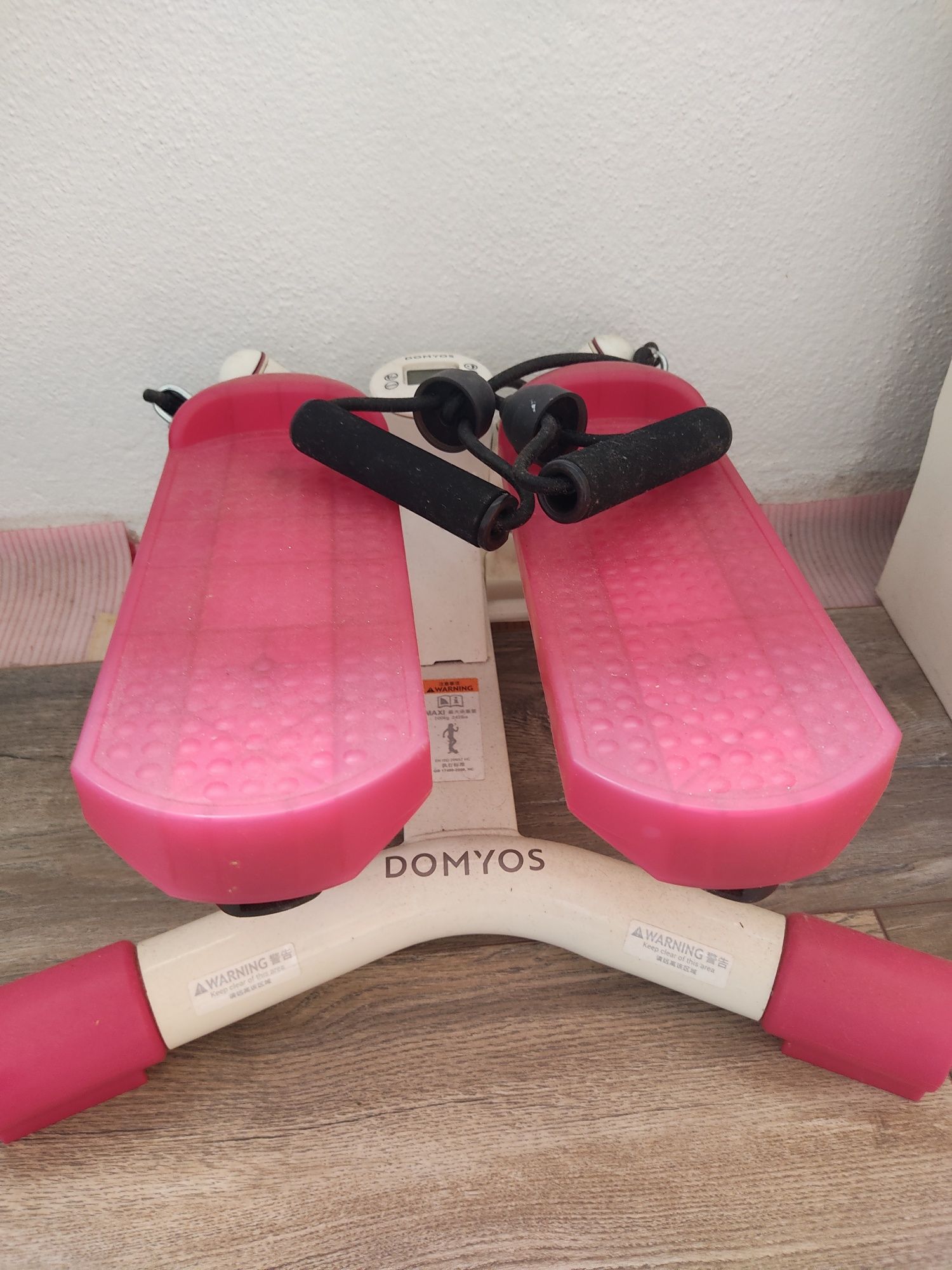 Step com elásticos
