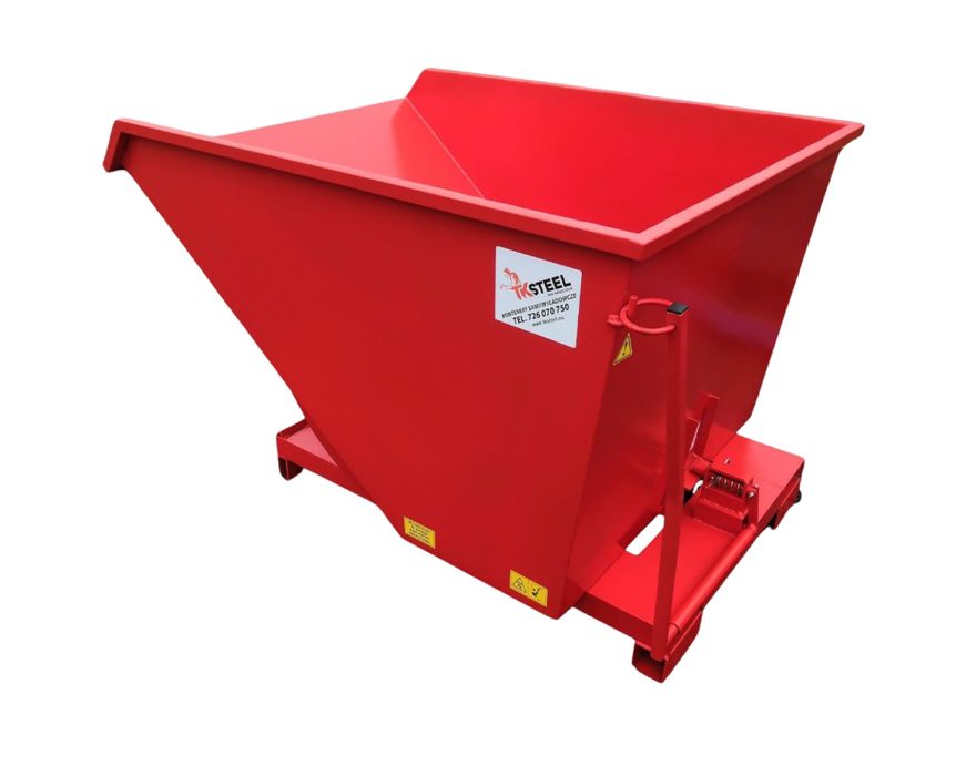 Kontener 1.3m3 #3 kontener samowyładowczy koleba, koliba, kołyska