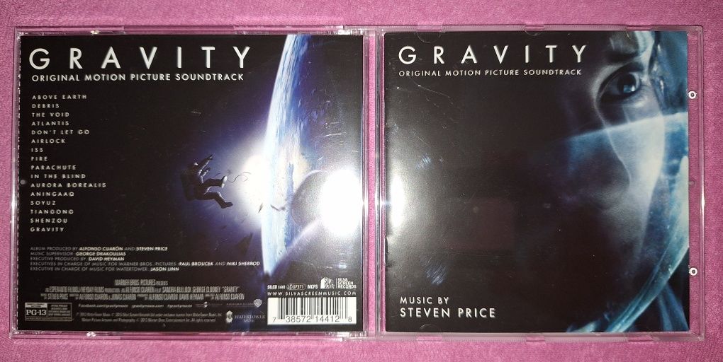 Grawitacja soundtrack Steven Price Gravity ost