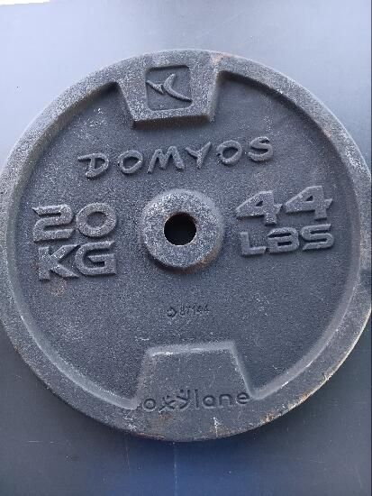 disco 20kg - Musculação peso olímpico