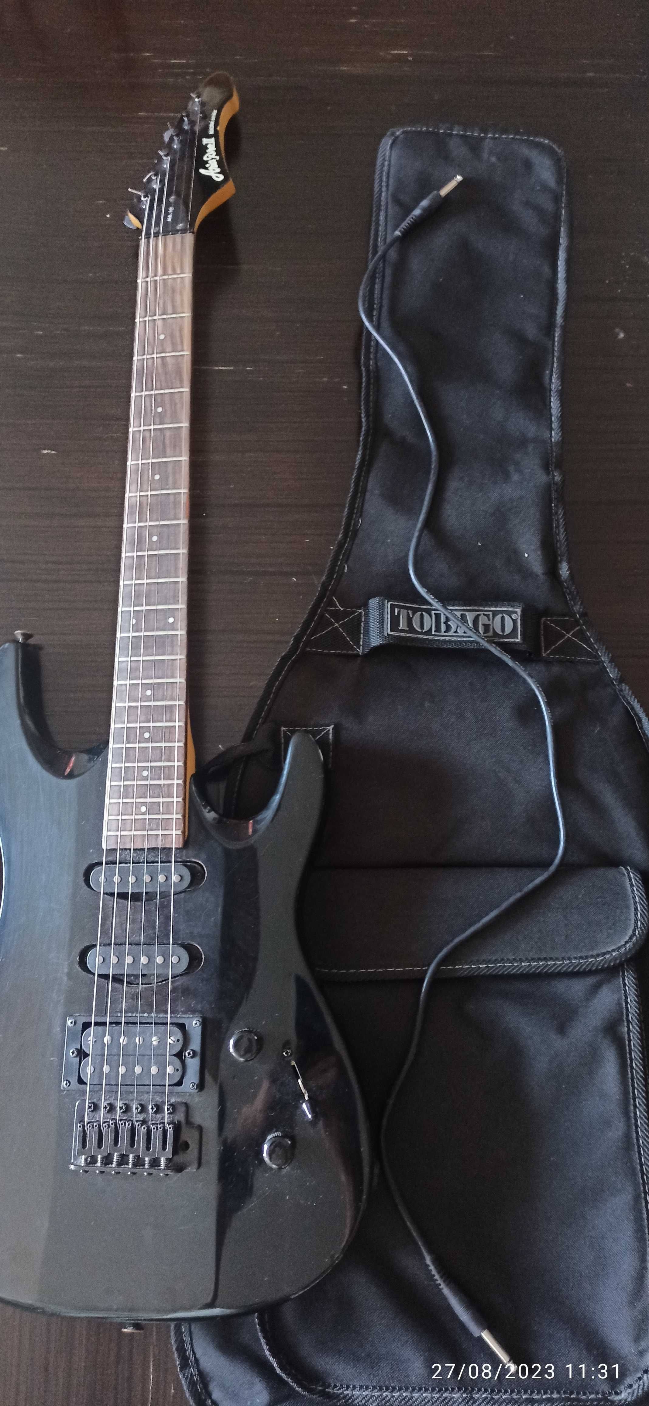 guitarra elétrica Aria Por II magna series, com bolsa de transporte