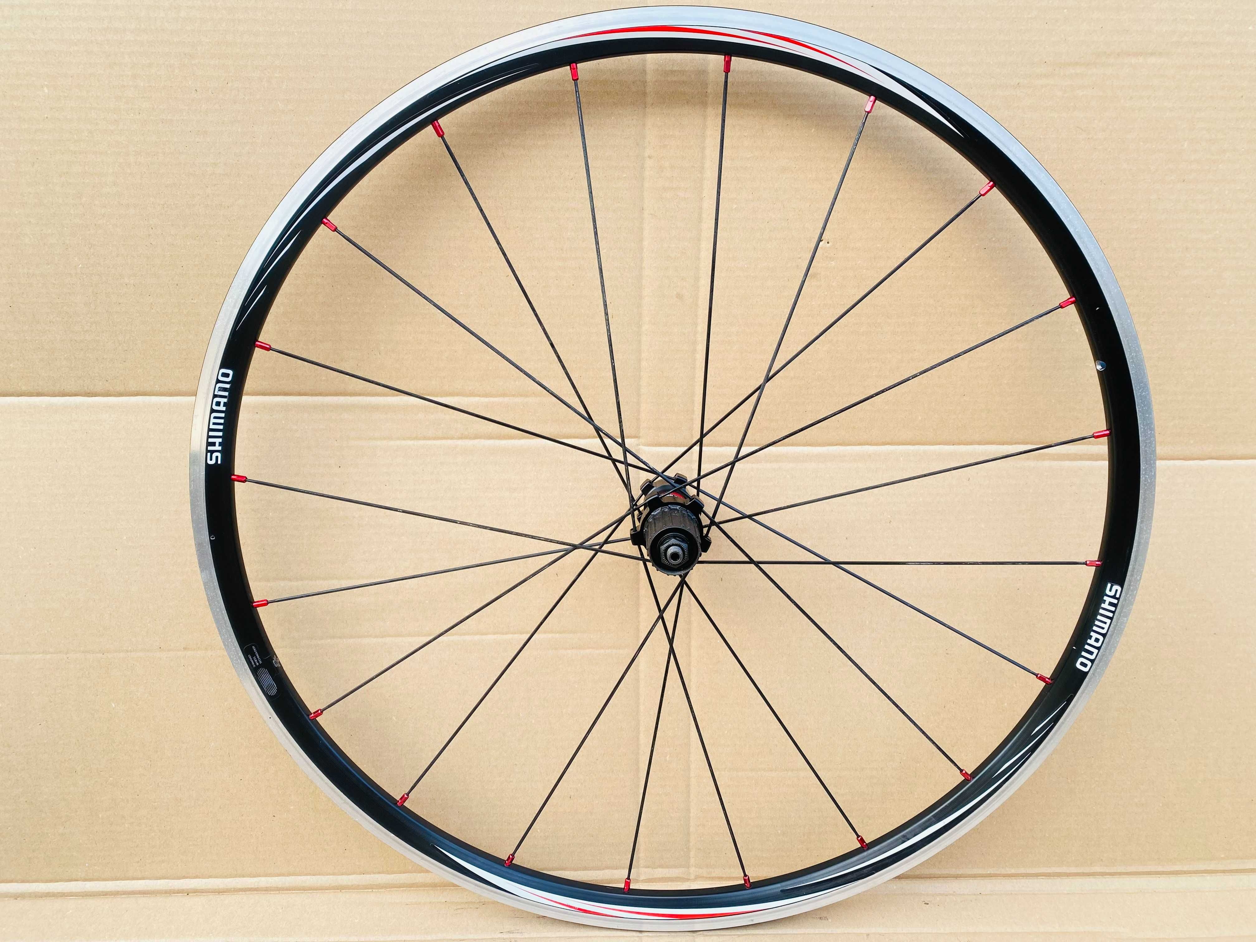 Koła szosowe SHIMANO TIAGRA WH-RS10 28" 10/11s Komplet kolarzówka