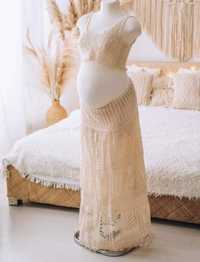 Suknia ciążowa M-L