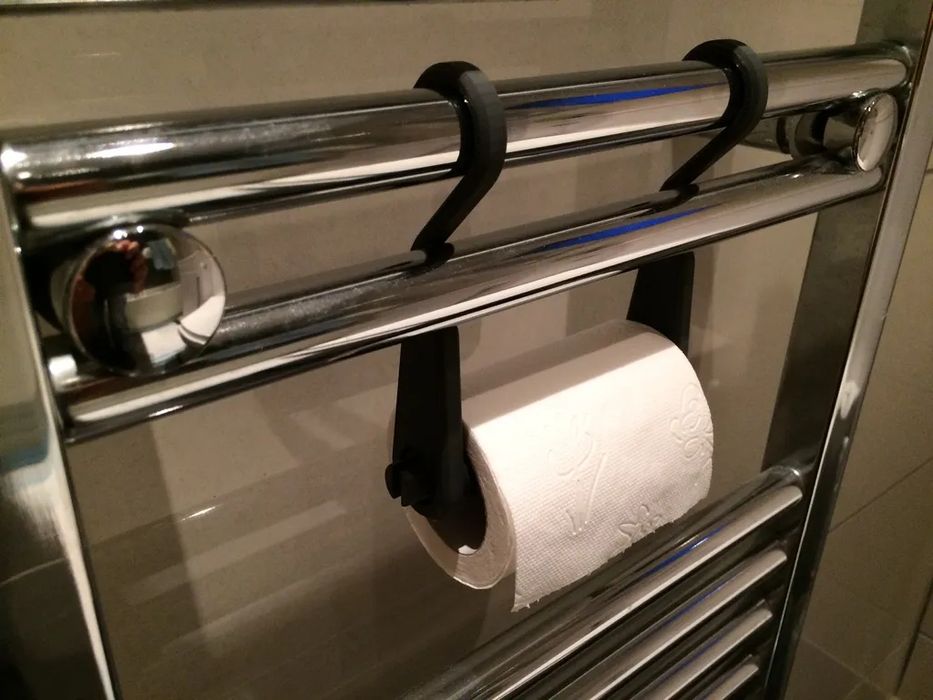 Suporte de Toalha e Rolo de Papel Higiénico