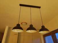 Lampa czarna sufitowa