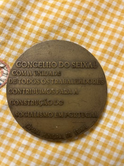 Medalhas de Bronze Antigas SEIXAL