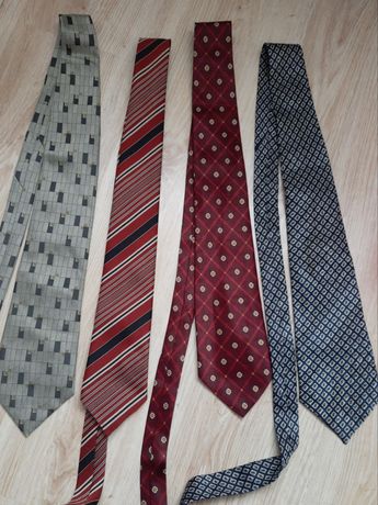 4 krawaty męskie
