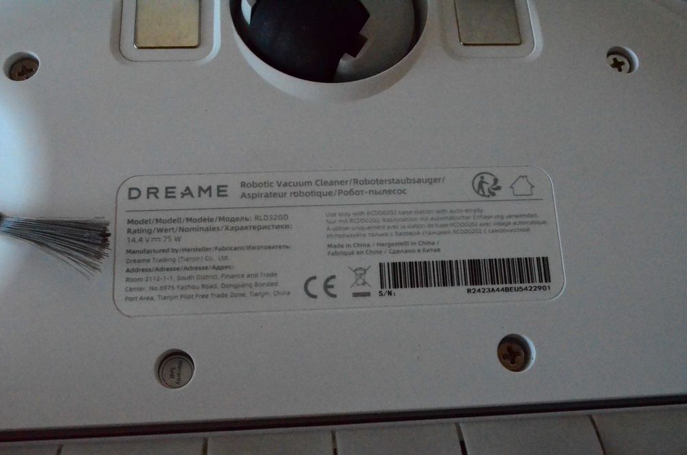 Robot sprzątający mopujący  odkurzacz DREAME D10 Plus Gen2 uszkodzony