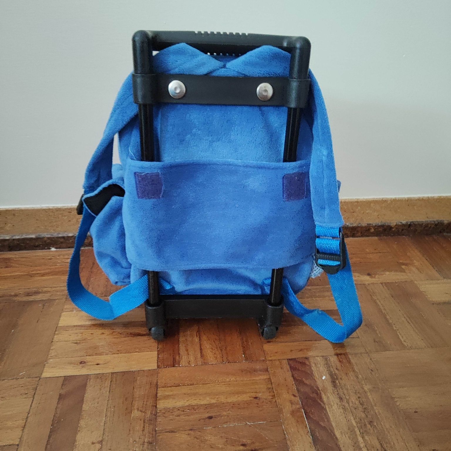 Mochila rodas de criança M&Ms Azul