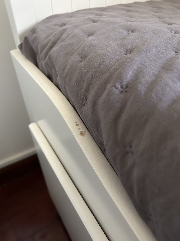 Cama individual/dupla com 3 gavetas