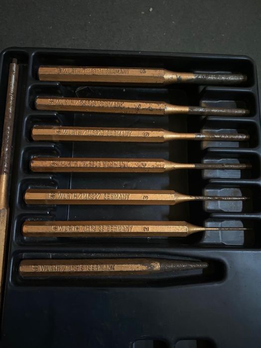 Conjunto punçoes Wurth