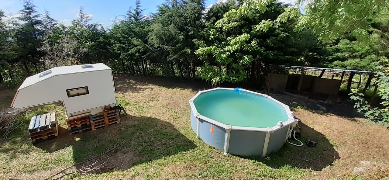 Piscina Gree estrutura em aço