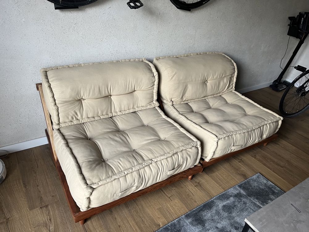 Ładna sofa transformer