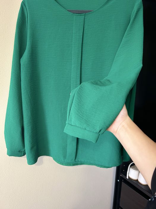 Blusa larga manga comprida Verde PTN STORE