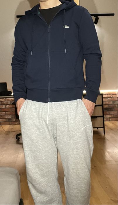 Bluza Lacoste granatowa rozpinana