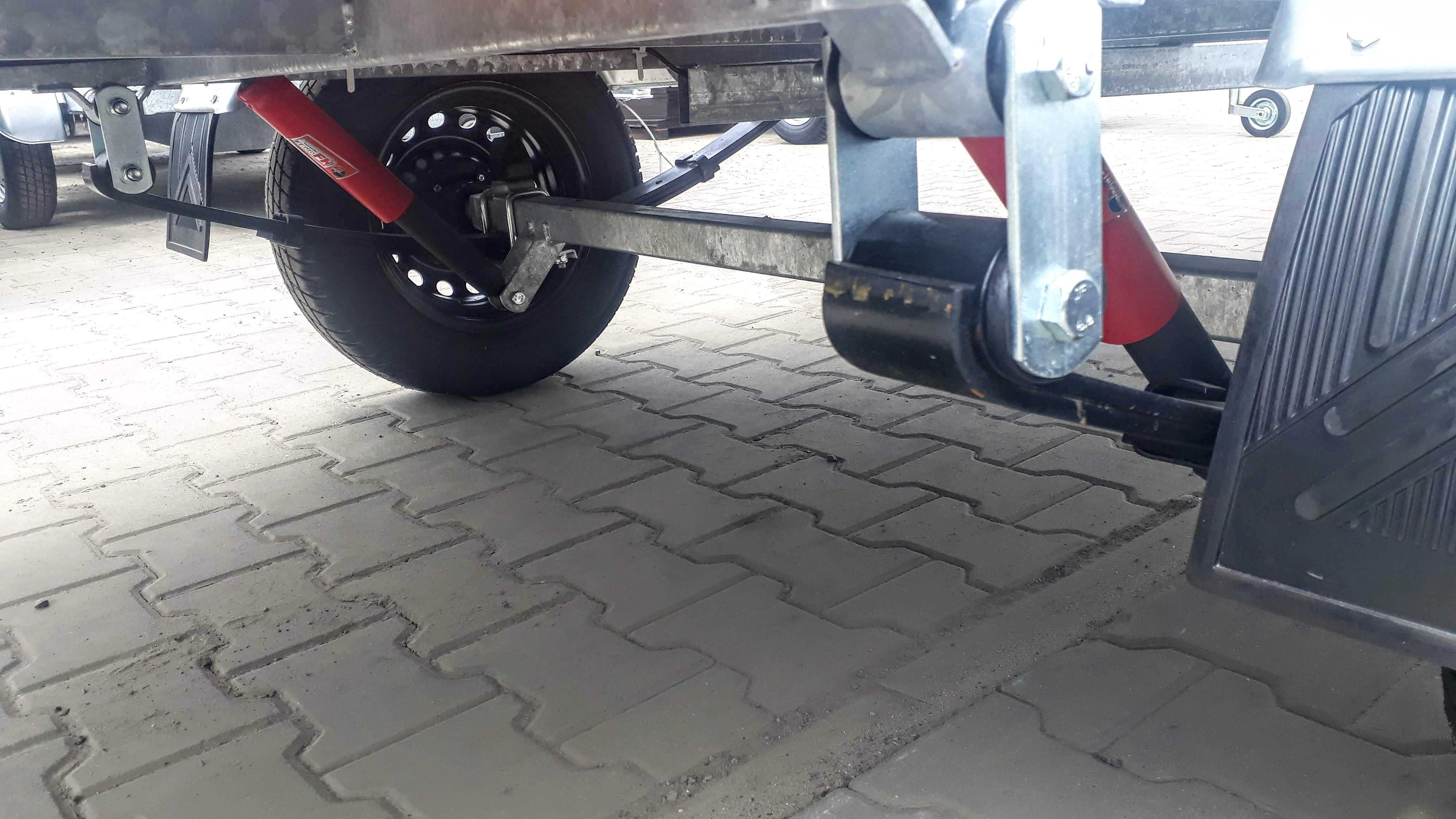 Przyczepka Suski 225x125x100 Resor+Amortyzator Solidna Dostawa