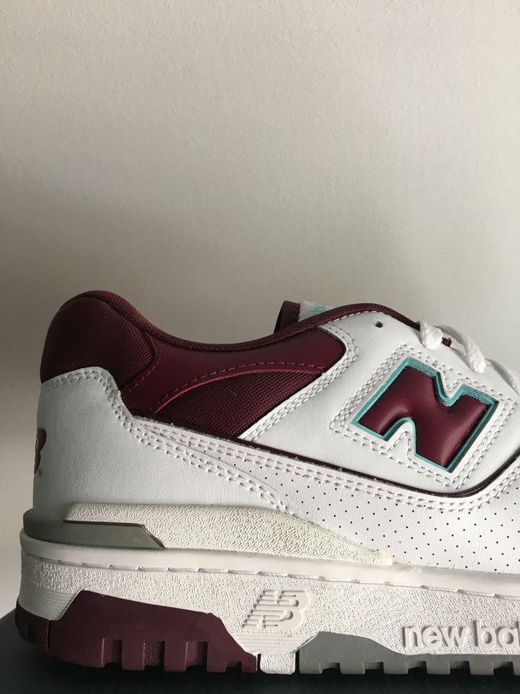 New Balance 550 Cyan Burgundy white nb550 45,5