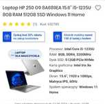 Laptop HP 250 G9