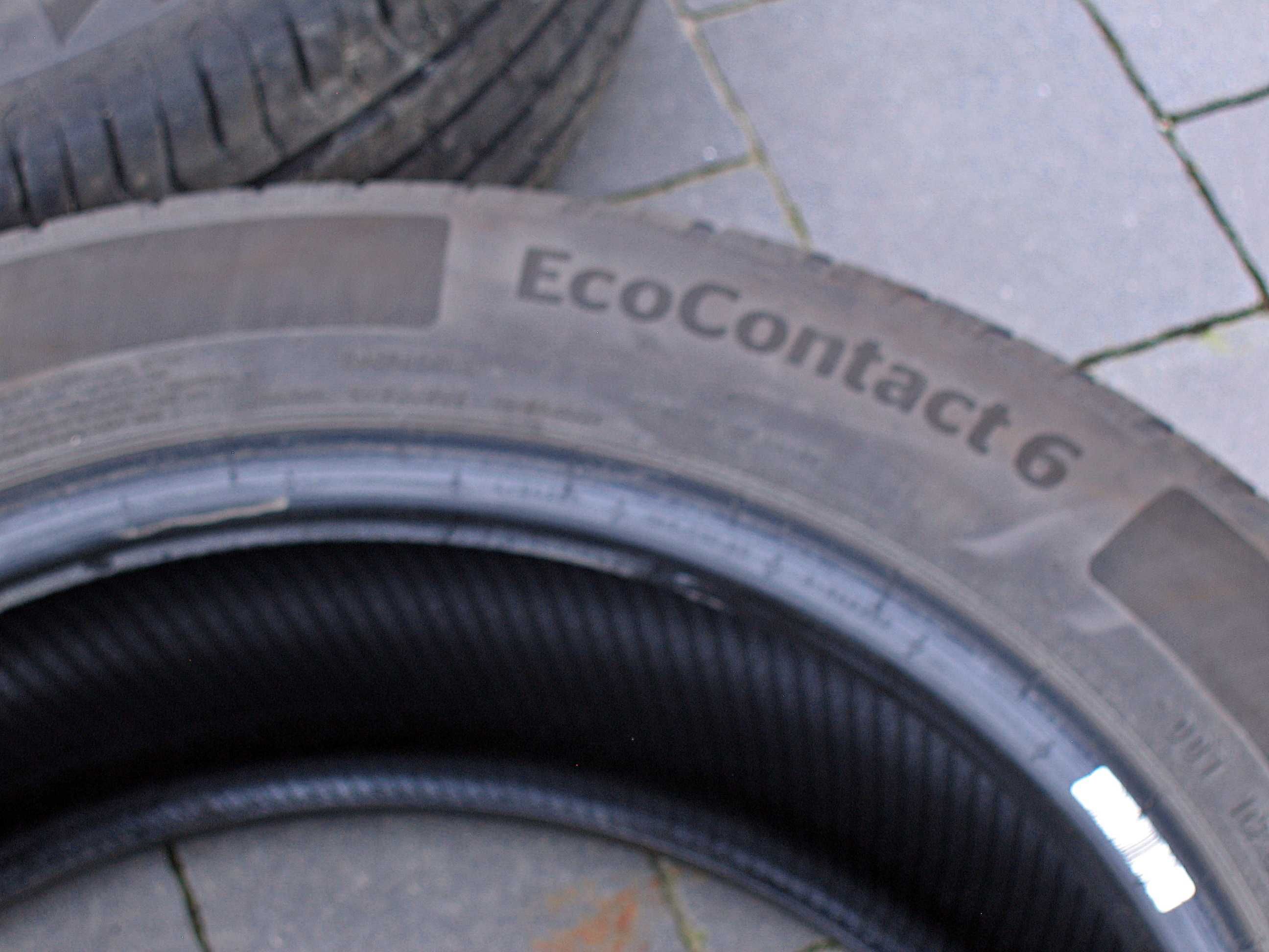 4x opona Continental EcoContact 6 215/55 R17, komplet, 2023, b. 5,5 mm