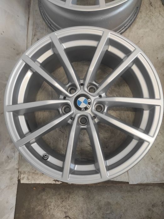 110 Felgi aluminiowe ORYGINAŁ BMW R 17 5x112 otwór 66,6 CZUJNIKI
