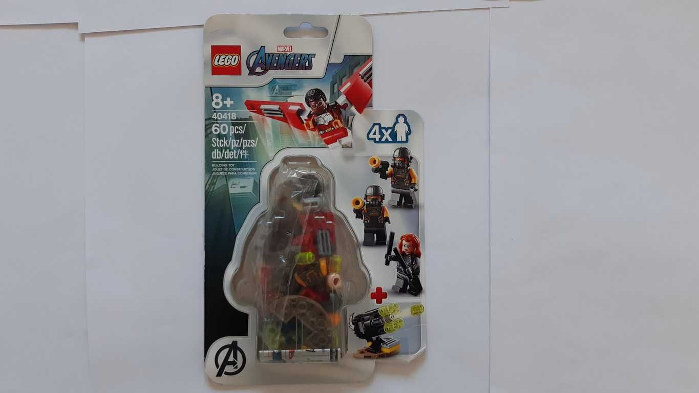 Lego Super Heroes Avengers 40418 Falcon & Black Widow blister selado